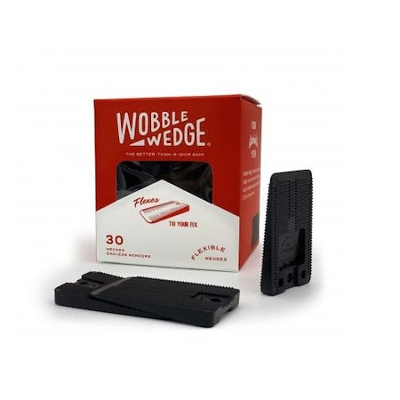 Allpoints Wobble Wedge, Flexible , Black, Bx/30 2801731